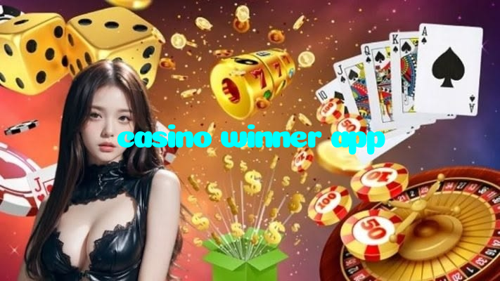 casino winner app casino presented on mobile device in Pakistan with slots and live games